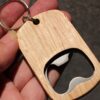 Wooden Keyring Bottle Opener
