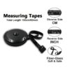 83b95051760d76bed7dce22bfc3e7c51.jpg Retractable Soft Tape Measure - Double-Sided 60in/150cm - White