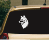 Wolf.png Car Rear window Decal Permanent Vinyl - Unleash Your Ride's Style